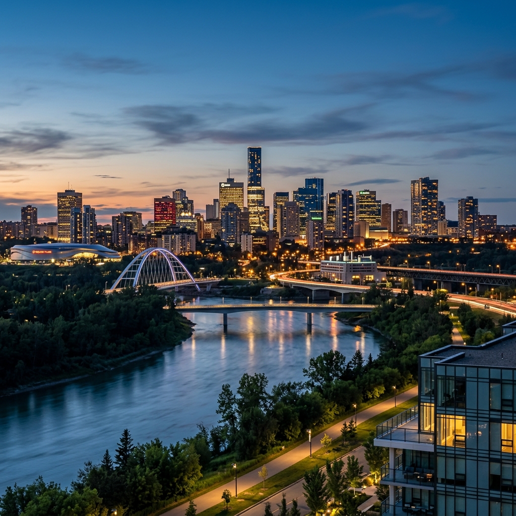 Modern Edmonton Skyline - Premium Edmonton Property Management